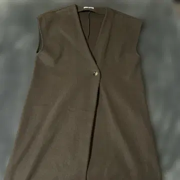 fifth 브라운 슬리브리스 롱 베스트