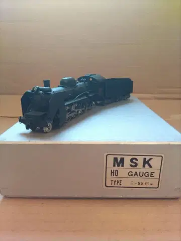 C58-38 증기기관차 HO 게이지