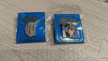 죠죠의 기묘한 모험 5부 황금의 바람 부챠라티 핀 배지 2개 세트