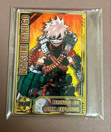 바쿠고 카츠키 스탯 카드