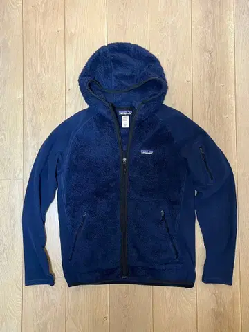Patagonia 플리스 후드티 플리스 자켓 네이비 S