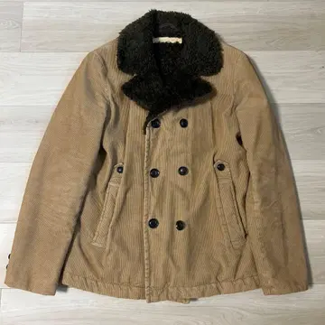 Inpaichthys Kerri 베이지 자켓 퍼 카라 부착