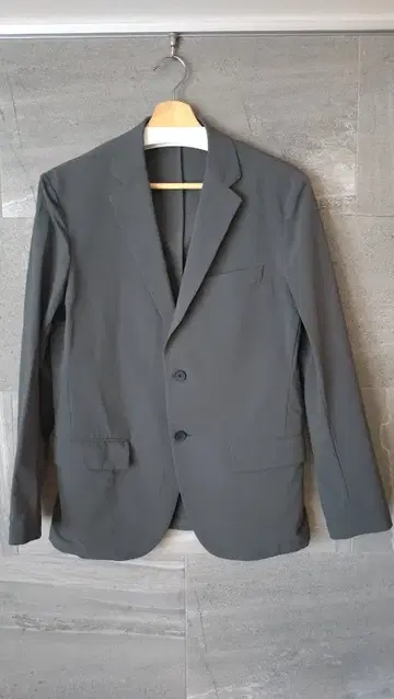 UNITED ARROWS 테일러드 자켓 COZY/M/다크 그레이