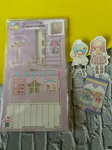 산리오 크림슨 아이돌 시리즈 아크릴 스탠드 방 키키라라 세트