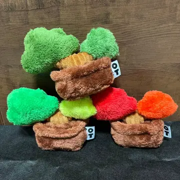 TOFT 분재 봉제 인형 마스코트 3종 세트