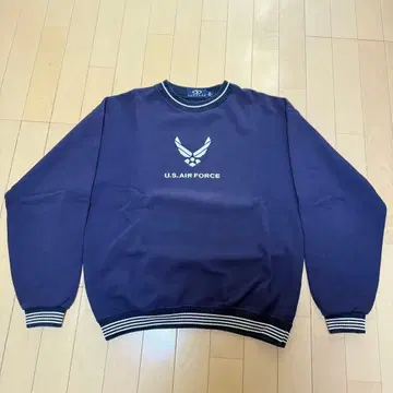 미국제 VANTAGE U.S. AIR FORCE 맨투맨 네이비