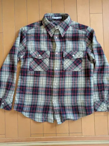 X-girl 플란넬 셔츠