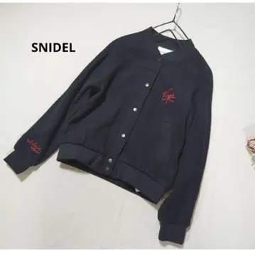 최종 가격 인하 SNIDEL / 스나이델 콜라보 컴팩트 바시티 자켓