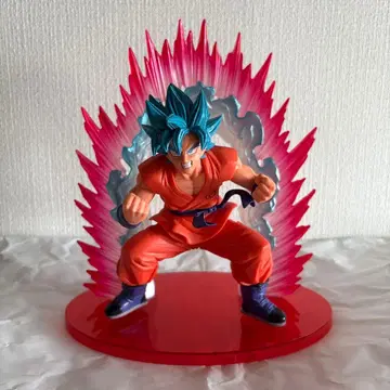 드래곤볼 초신기술전 손오공 계왕권 블루 피규어 이펙트