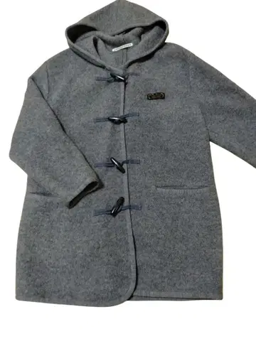 마드모아젤 논 논 그레이 더플 코트