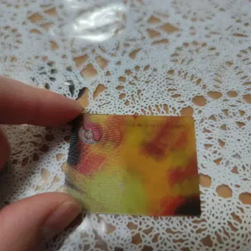 포켓몬 라이츄 3D 카드 렌티큘러 카드 레어