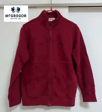 맥레거 트레이닝복 후드티 레드 와인 레드