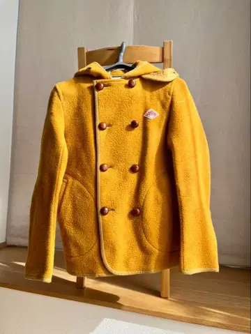 단톤 울모사 P 코트 숏 자켓 머스타드 34 사이즈