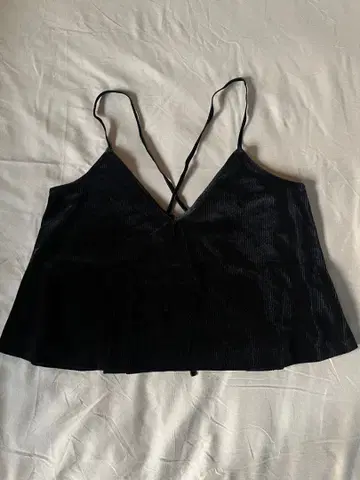 Rose Bud 블랙 레이스업 뷔스티에