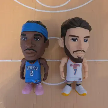 농구 피규어 2체 세트