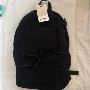 POIK 블랙 럭색/백팩