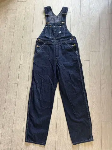 Lee 다크 데님 오버롤