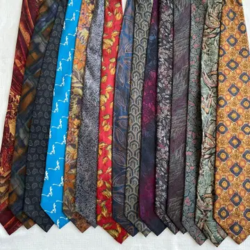 다색 디자인 넥타이 15개 세트