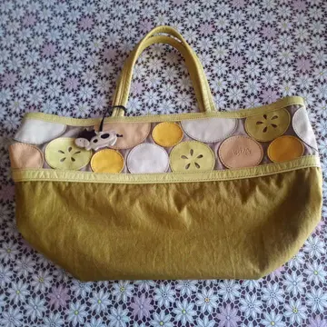 원형 모티브 토트백