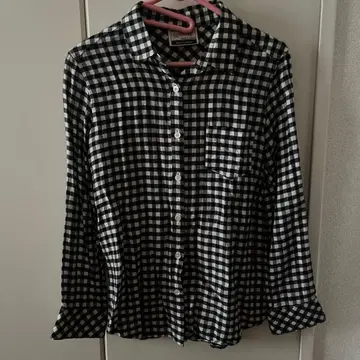 루즈 비브 라클레 체크 셔츠