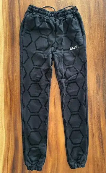 BALR. 블랙 조거 팬츠 L 세일 상품