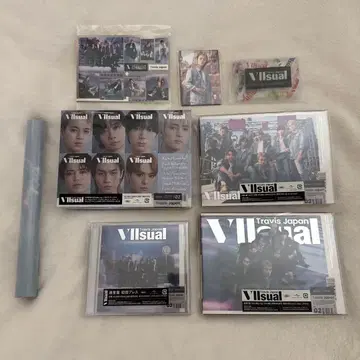 Travis Japan 앨범 Viisual 4형태 세트 특전 포함