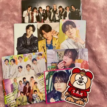 timelesz 하시모토 쇼세이 트레이딩 카드 & 스티커 세트