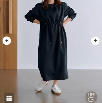 [ COHINA ] 드로스트 디자인 종이상자 원피스 regular