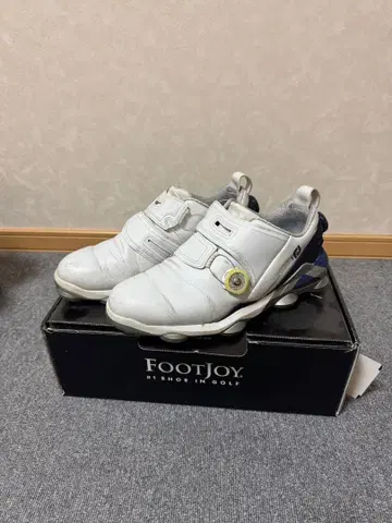 FootJoy 골프화 화이트/네이비