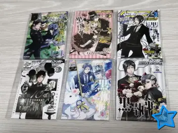 블랙 집사 뮤지엄 캔뱃지 시엘 세바스찬