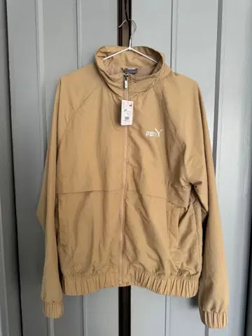 새상품 PUMA 푸마 나일론 자켓 베이지 발수 가공