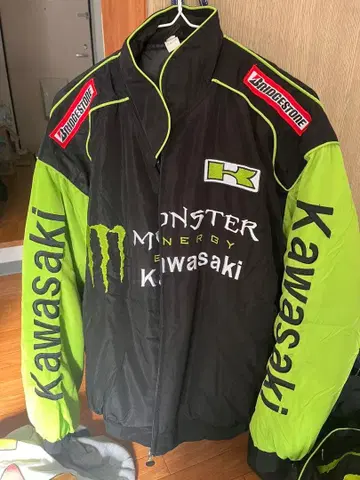Kawasaki Monster Energy 나일론 자켓