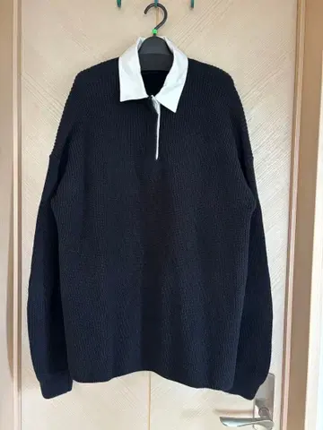 ETRE TOKYO 라거 셔츠 니트 풀오버