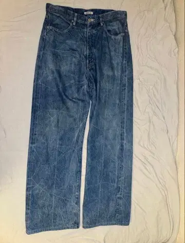 23ss AURALEE Selvedge Faded Light Denim