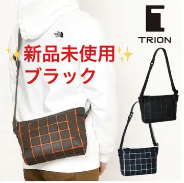 미사용 새상품 TRION 패널 숄더백 PS105 블랙