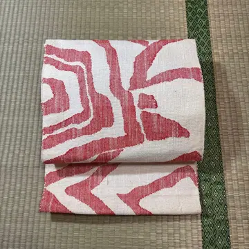 나고야 오비 마츠바 사양 육통 패턴 1955