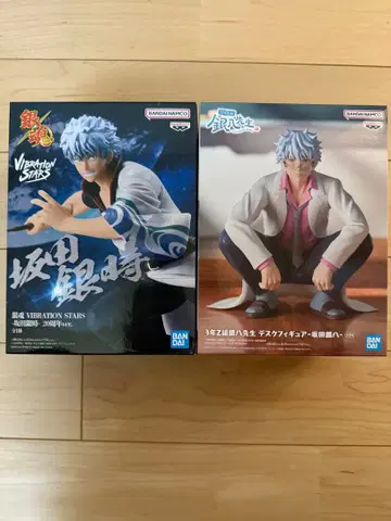 은혼 피규어 2체 (사카타 긴토키, 사카타 긴파치) 세트