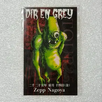 DIR EN GREY 쿄 스티커 ZeppNagoya 나고야