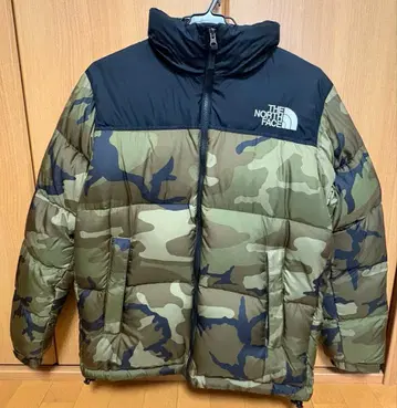 THE NORTH FACE 다운 자켓 눕시 카모플라쥬