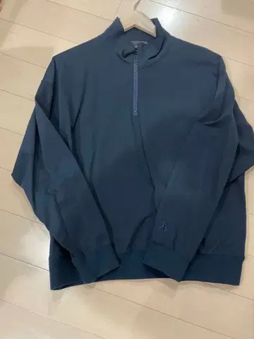 sophnet 네이비 하프 지퍼 맨투맨