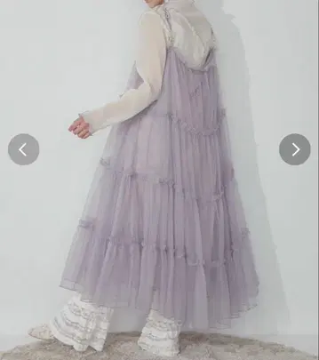 merry jenny 튤 티어드 원피스