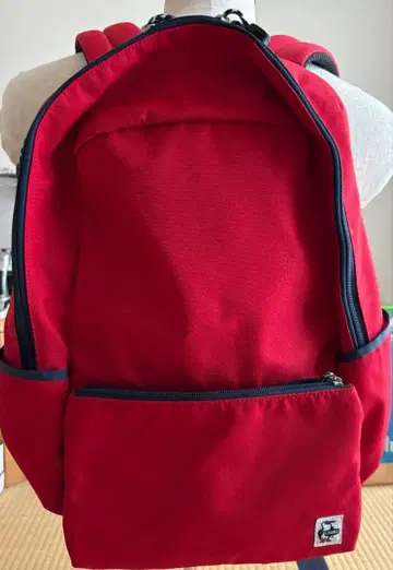 CHUMS 레드 백팩