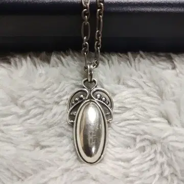 조지 젠슨 실버 펜던트 목걸이 2005년 제작