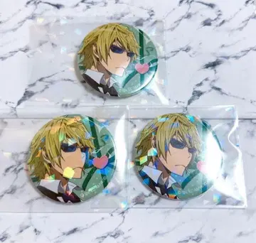 듀라라라 돌진 스토어 캔뱃지 헤이와지마 시즈오 3세트