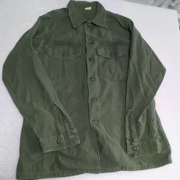 U.S. ARMY 미군 코튼 밀리터리 유틸리티 셔츠 XL 상당