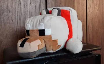 마인크래프트 봉제 인형 늑대