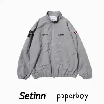 새상품 paperboy & Setinn 셋업 그레이 M