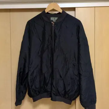 로버트 스톡 실크 자켓 빈티지 블랙