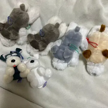 슈나와 밥 네소베리 봉제 인형 키링 외