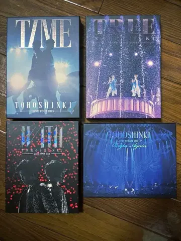 동방신기 LIVE DVD Blu-ray